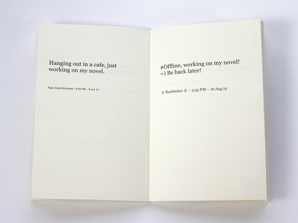 Cory Arcangel: Working On My Novel, 2014