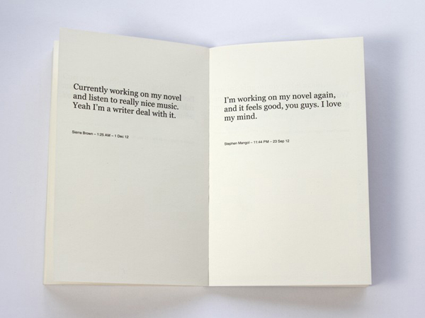 Cory Arcangel: Working On My Novel, 2014