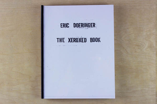 Eric Doeringer: The Xeroxed Book, 2010