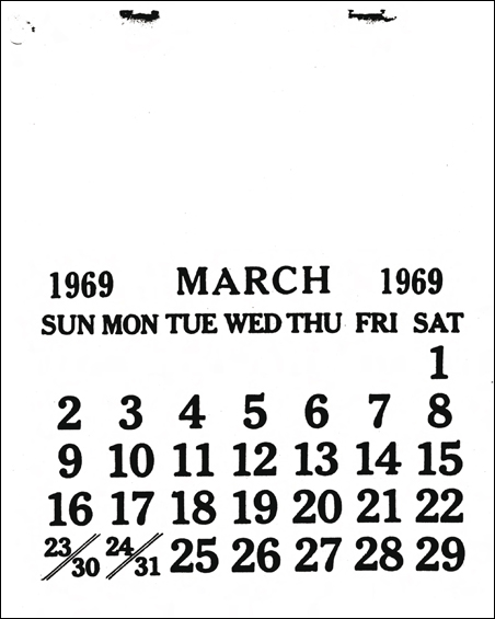 Seth Siegelaub: March 1969, 1969